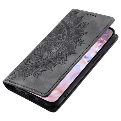 For Xiaomi Redmi Note 13 Pro 4G / Poco M6 Pro 4G Magnetic Case Leather Flip Stand Phone Cover