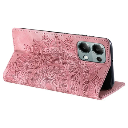 For Xiaomi Redmi Note 13 Pro 4G / Poco M6 Pro 4G Magnetic Case Leather Flip Stand Phone Cover