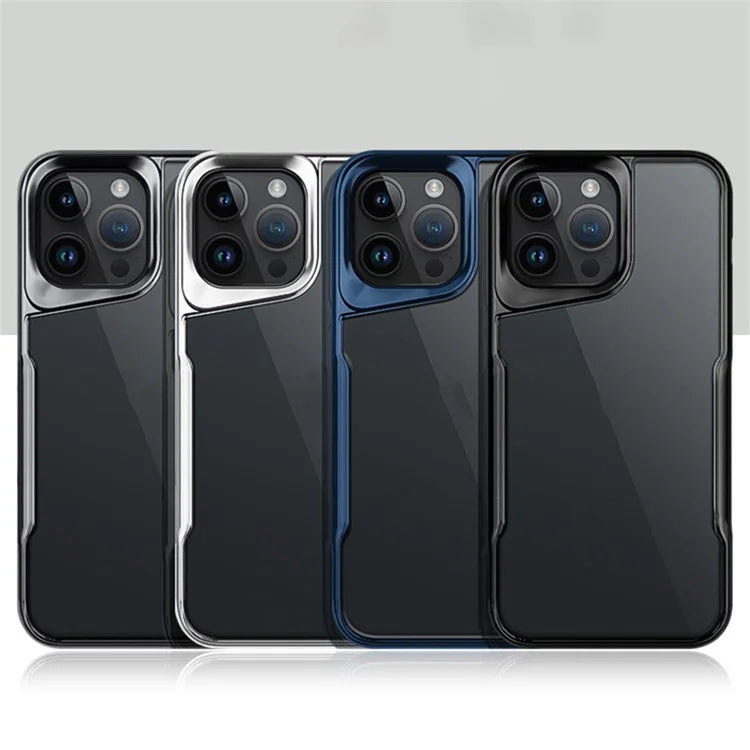 NEWZONE For iPhone 14 Pro Case Clear Slim-Fit TPU+Acrylic Protective Shell