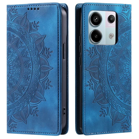 For Xiaomi Redmi Note 13 Pro 5G / Poco X6 5G Case Magnetic Closing Leather Wallet Cover