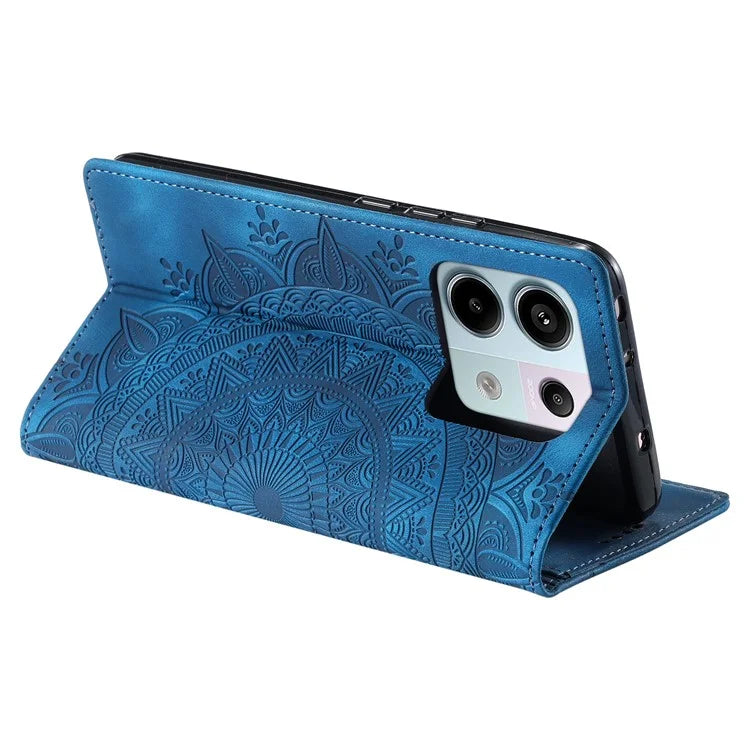 For Xiaomi Redmi Note 13 Pro 5G / Poco X6 5G Case Magnetic Closing Leather Wallet Cover
