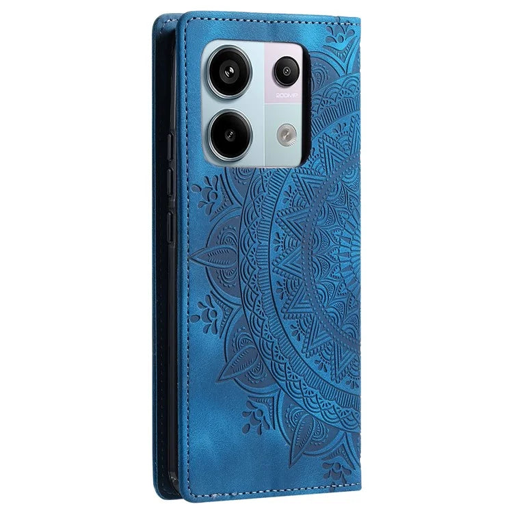 For Xiaomi Redmi Note 13 Pro 5G / Poco X6 5G Case Magnetic Closing Leather Wallet Cover