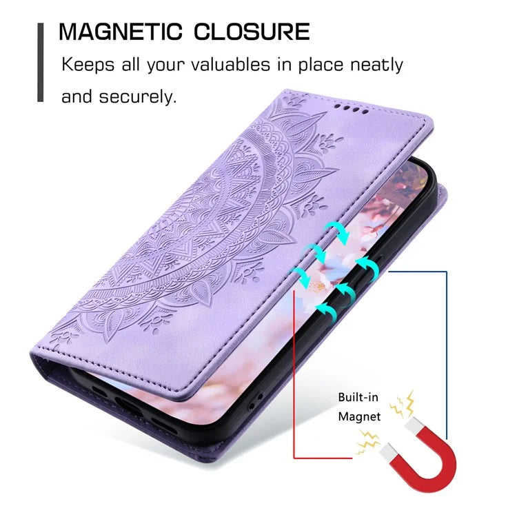 For Xiaomi Redmi Note 13 Pro 5G / Poco X6 5G Case Magnetic Closing Leather Wallet Cover