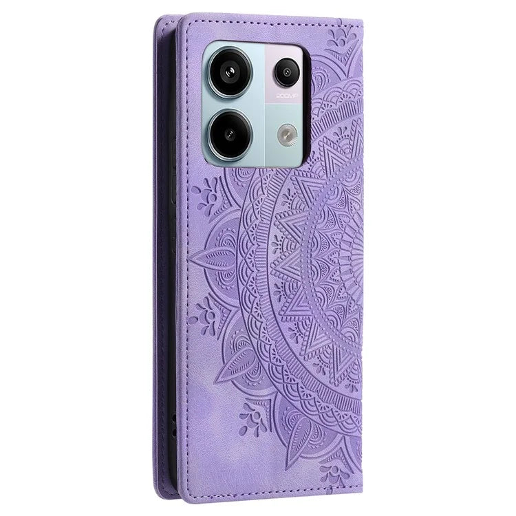 For Xiaomi Redmi Note 13 Pro 5G / Poco X6 5G Case Magnetic Closing Leather Wallet Cover