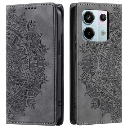 For Xiaomi Redmi Note 13 Pro 5G / Poco X6 5G Case Magnetic Closing Leather Wallet Cover