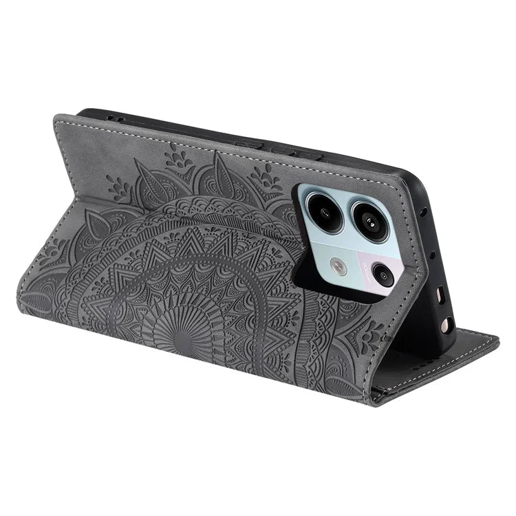 For Xiaomi Redmi Note 13 Pro 5G / Poco X6 5G Case Magnetic Closing Leather Wallet Cover