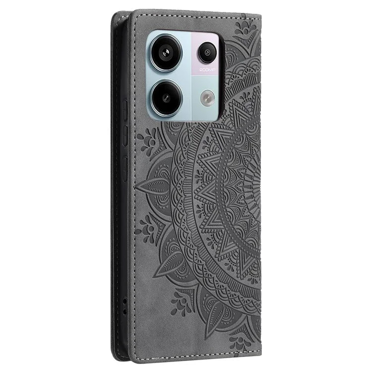 For Xiaomi Redmi Note 13 Pro 5G / Poco X6 5G Case Magnetic Closing Leather Wallet Cover
