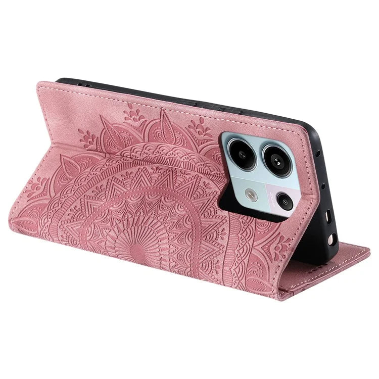 For Xiaomi Redmi Note 13 Pro 5G / Poco X6 5G Case Magnetic Closing Leather Wallet Cover