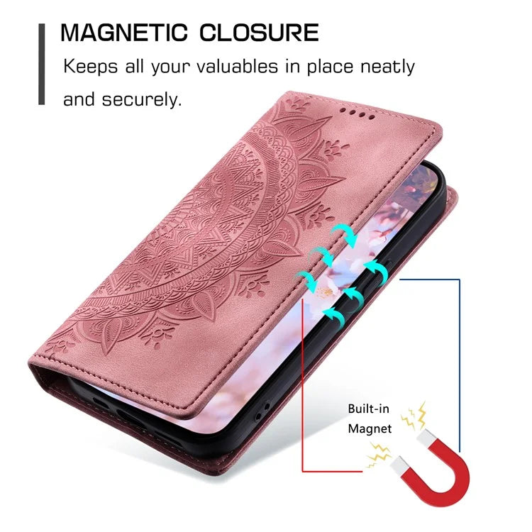 For Xiaomi Redmi Note 13 Pro 5G / Poco X6 5G Case Magnetic Closing Leather Wallet Cover