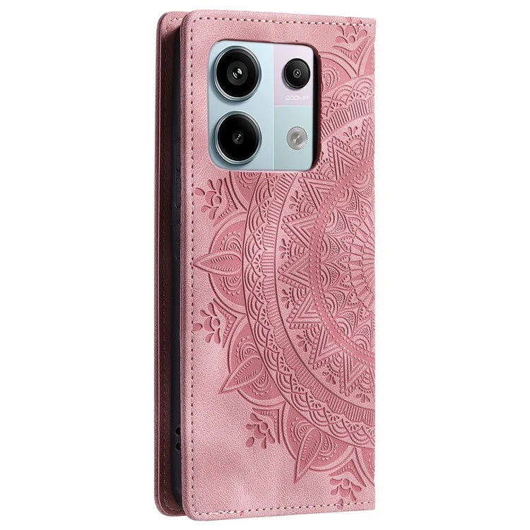 For Xiaomi Redmi Note 13 Pro 5G / Poco X6 5G Case Magnetic Closing Leather Wallet Cover