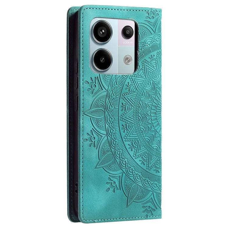 For Xiaomi Redmi Note 13 Pro 5G / Poco X6 5G Case Magnetic Closing Leather Wallet Cover