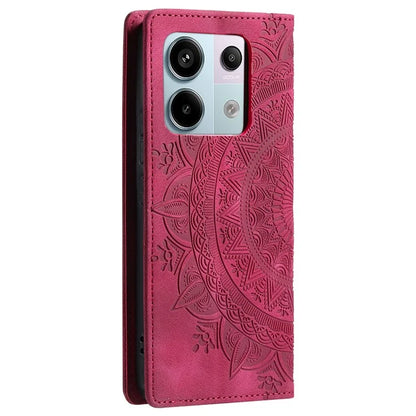 For Xiaomi Redmi Note 13 Pro 5G / Poco X6 5G Case Magnetic Closing Leather Wallet Cover