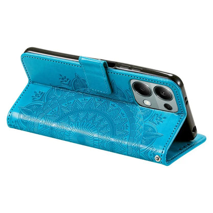 For Xiaomi Redmi Note 13 Pro 4G / Poco M6 Pro 4G Case Wallet Leather Cover Mandala Flower