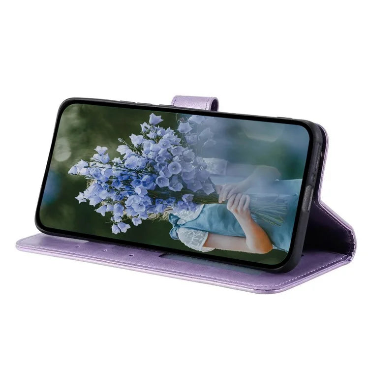 For Xiaomi Redmi Note 13 Pro 4G / Poco M6 Pro 4G Case Wallet Leather Cover Mandala Flower