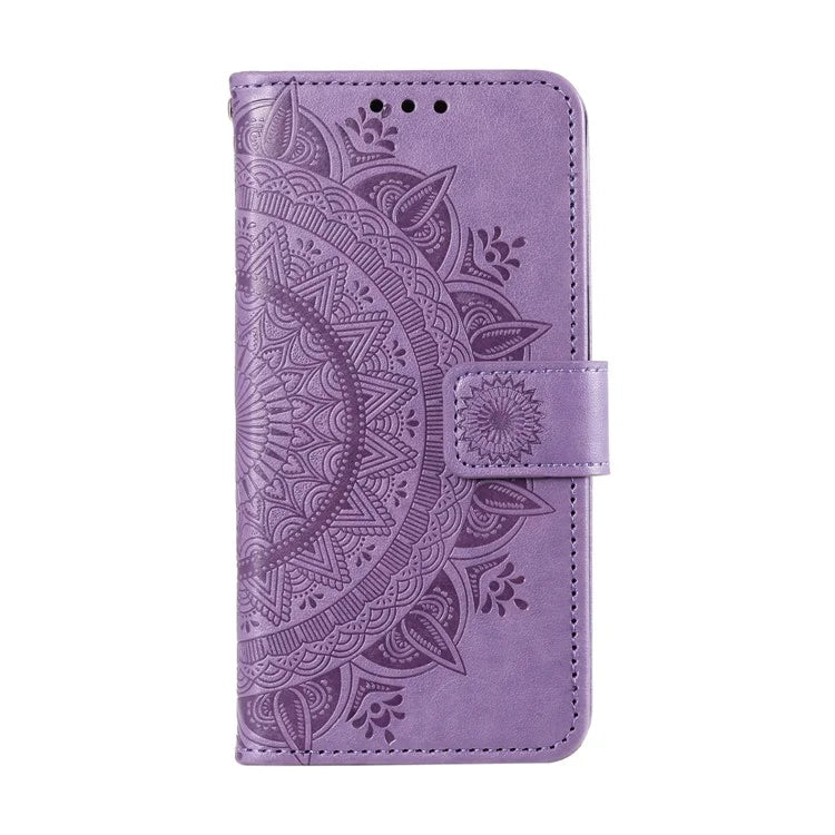For Xiaomi Redmi Note 13 Pro 4G / Poco M6 Pro 4G Case Wallet Leather Cover Mandala Flower