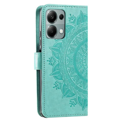 For Xiaomi Redmi Note 13 Pro 4G / Poco M6 Pro 4G Case Wallet Leather Cover Mandala Flower