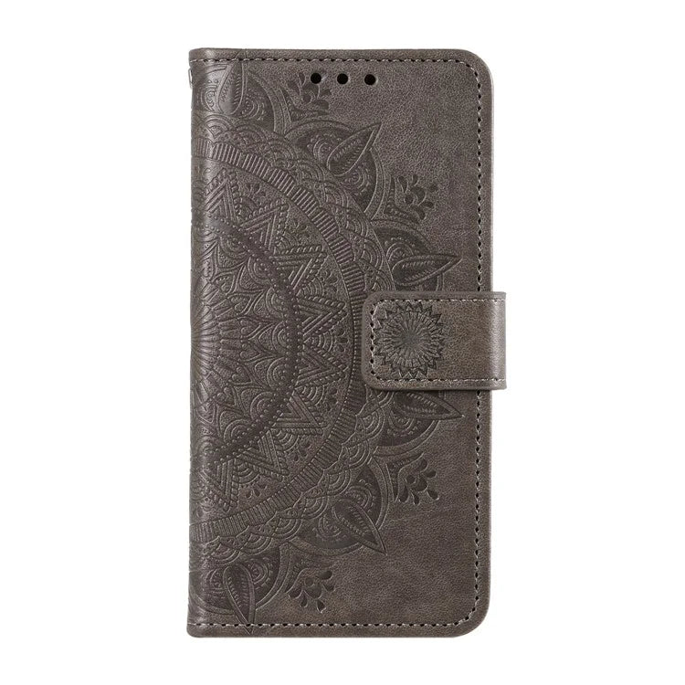 For Xiaomi Redmi Note 13 Pro 4G / Poco M6 Pro 4G Case Wallet Leather Cover Mandala Flower