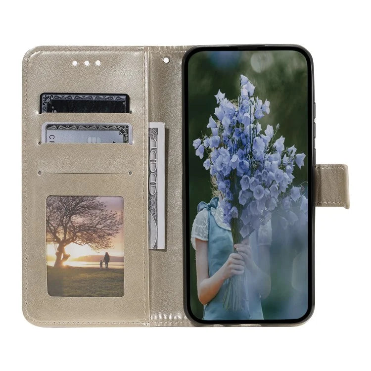 For Xiaomi Redmi Note 13 Pro 4G / Poco M6 Pro 4G Case Wallet Leather Cover Mandala Flower