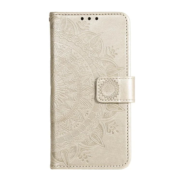 For Xiaomi Redmi Note 13 Pro 4G / Poco M6 Pro 4G Case Wallet Leather Cover Mandala Flower