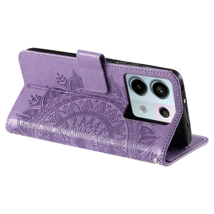 For Xiaomi Redmi Note 13 Pro 5G / Poco X6 5G Case Mandala Flower Leather Wallet Cover