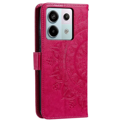 For Xiaomi Redmi Note 13 Pro 5G / Poco X6 5G Case Mandala Flower Leather Wallet Cover
