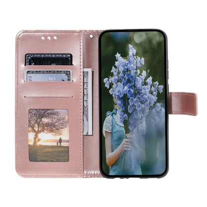 For Xiaomi Redmi Note 13 Pro 5G / Poco X6 5G Case Mandala Flower Leather Wallet Cover Gold