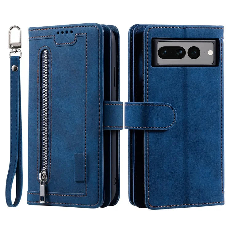 For Google Pixel 9 Pro Case 9 Card Holders Folio Stand Phone Cover