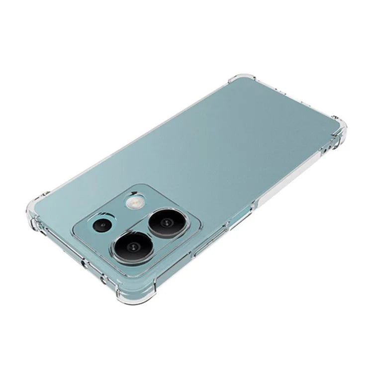 Anti-Slip Phone Shell for Xiaomi Redmi Note 13 5G Case HD Transparent TPU Phone Cover