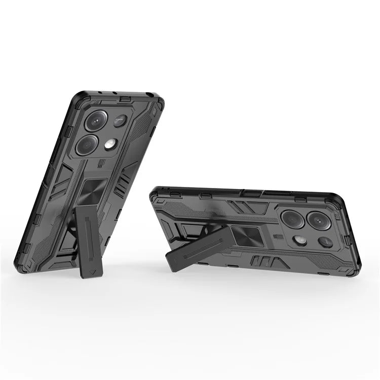For Xiaomi Redmi Note 13 5G Kickstand Case PC + TPU Hybrid Phone Cover