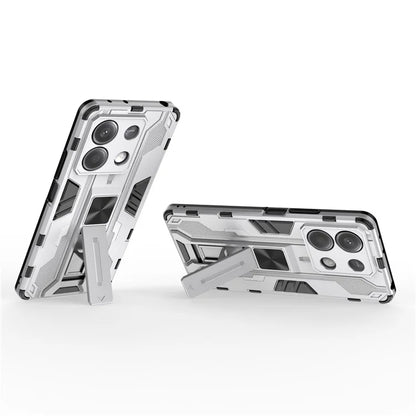 For Xiaomi Redmi Note 13 5G Kickstand Case PC + TPU Hybrid Phone Cover