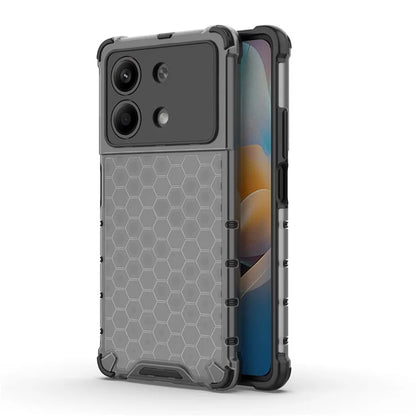 For Xiaomi Redmi Note 13R Pro 5G Phone Case Honeycomb Design Anti-drop Cover