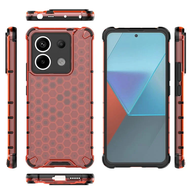 For Xiaomi Redmi Note 13 Pro 5G / Poco X6 5G Phone Case Soft TPU Hard PC Back Cover