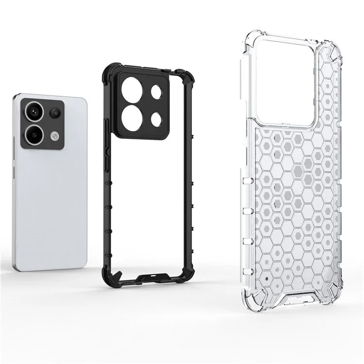 For Xiaomi Redmi Note 13 Pro 5G / Poco X6 5G Phone Case Soft TPU Hard PC Back Cover