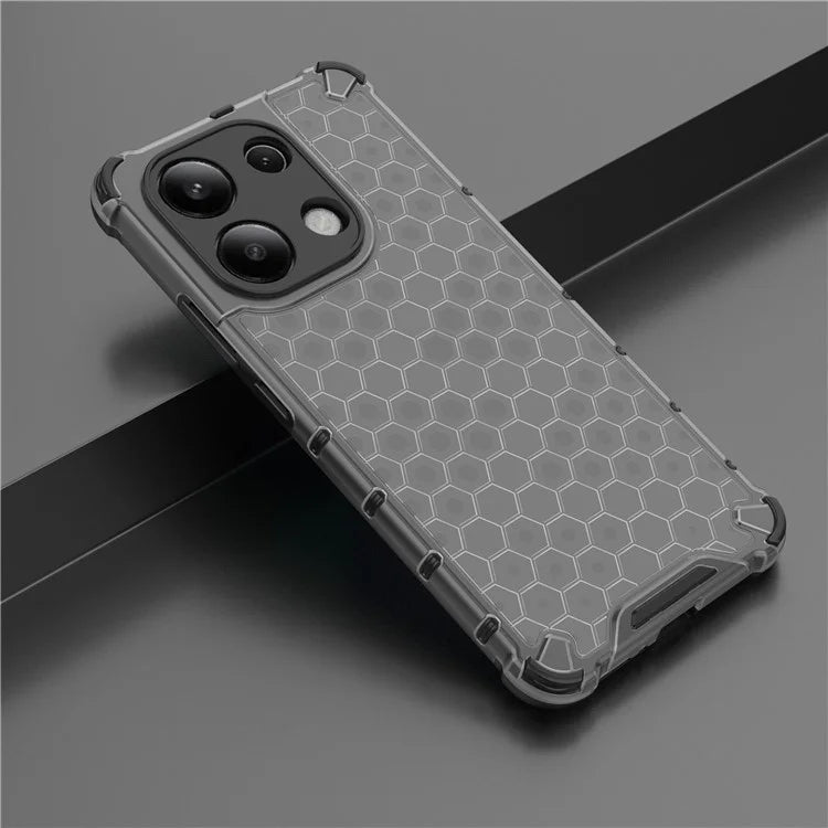 For Xiaomi Redmi Note 13 4G Case Honeycomb Design PC + TPU Phone Cover