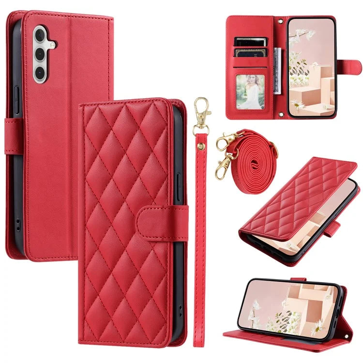 For Samsung Galaxy A05s 4G Magnetic Phone Case Wallet Crossbody Cover