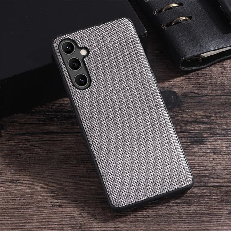 For Samsung Galaxy A55 5G Case Nylon Coated TPU Anti-Scratch Phone Cover