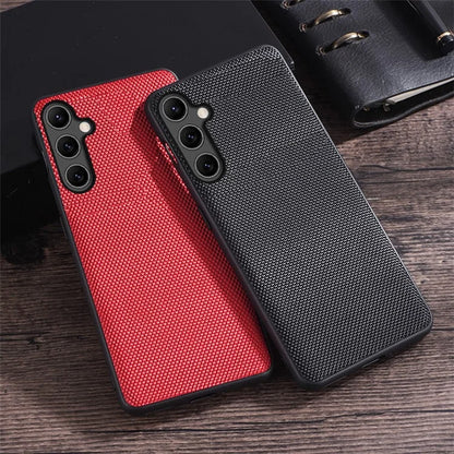 For Samsung Galaxy A55 5G Case Nylon Coated TPU Anti-Scratch Phone Cover