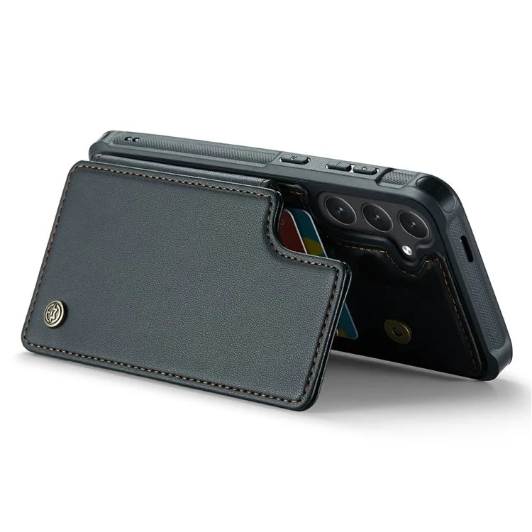 CASEME C22 Series For Samsung Galaxy S24+ Case RFID Blocking Kickstand Phone Cover