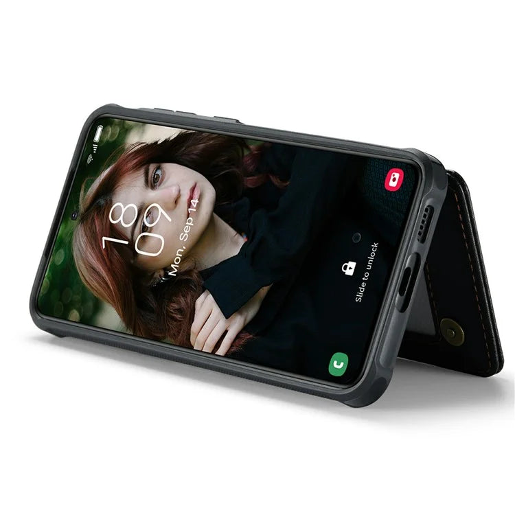 CASEME C22 Series For Samsung Galaxy S24+ Case RFID Blocking Kickstand Phone Cover