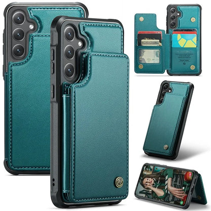CASEME C22 Series For Samsung Galaxy S24+ Case RFID Blocking Kickstand Phone Cover