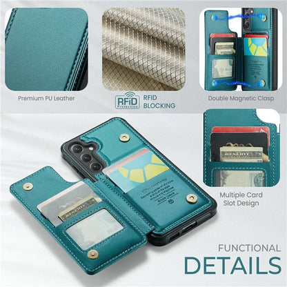 CASEME C22 Series For Samsung Galaxy S24+ Case RFID Blocking Kickstand Phone Cover
