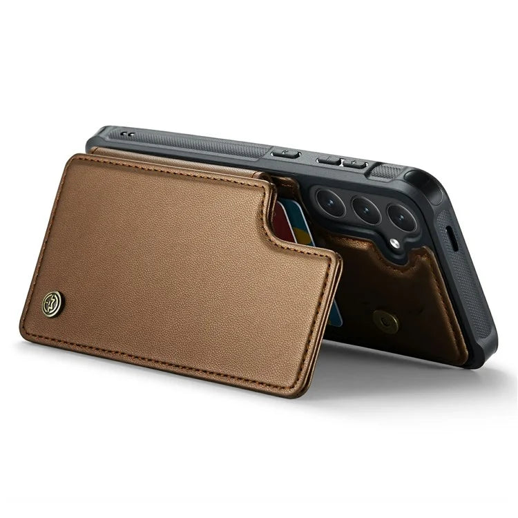 CASEME C22 Series For Samsung Galaxy S24+ Case RFID Blocking Kickstand Phone Cover