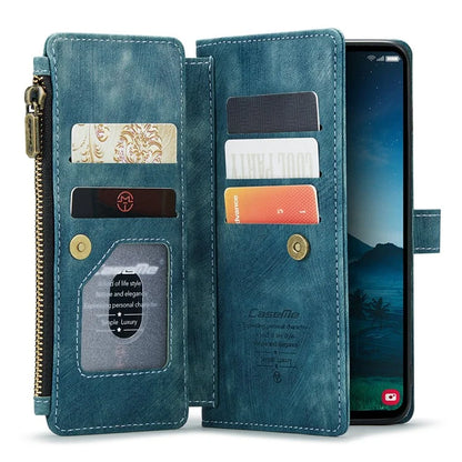 CASEME C30 Series for Samsung Galaxy S24 Case PU Leather 7 Card Slots Wallet Phone Cover