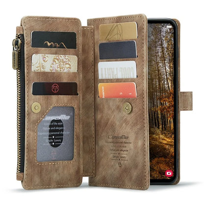CASEME C30 Series for Samsung Galaxy S24+ Case 10 Card Holder Stand Leather Phone Cover