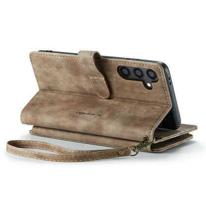 CASEME C30 Series for Samsung Galaxy S24+ Case 10 Card Holder Stand Leather Phone Cover