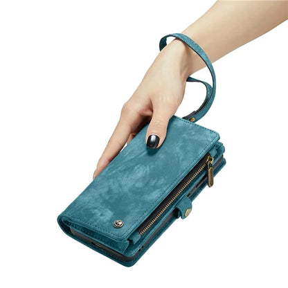 CASEME 008 Series for Samsung Galaxy S24 Leather Case Magnetic Detachable Phone Cover