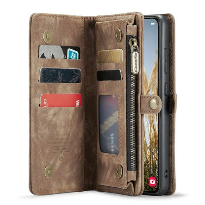 CASEME 008 Series for Samsung Galaxy S24+ Case Detachable Leather Zipper Wallet Phone Cover