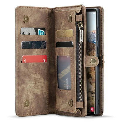 CASEME 008 Series for Samsung Galaxy S24 Ultra Leather Case Detachable Wallet Phone Cover
