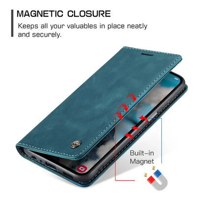 CASEME 013 Series For Samsung Galaxy A15 5G / A15 4G Case Business Style Flip Stand Phone Cover