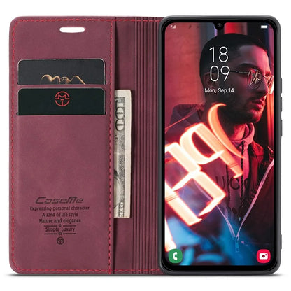 CASEME 013 Series For Samsung Galaxy A15 5G / A15 4G Case Business Style Flip Stand Phone Cover